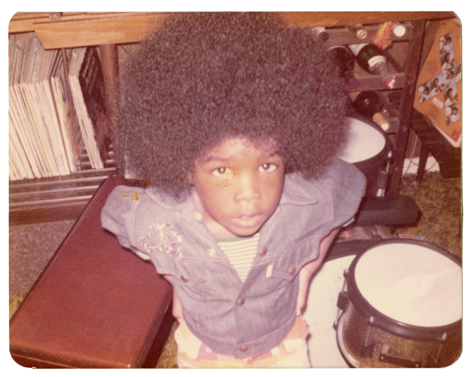 Young Ahmir Thompson. Photo courtesy of Questlove.